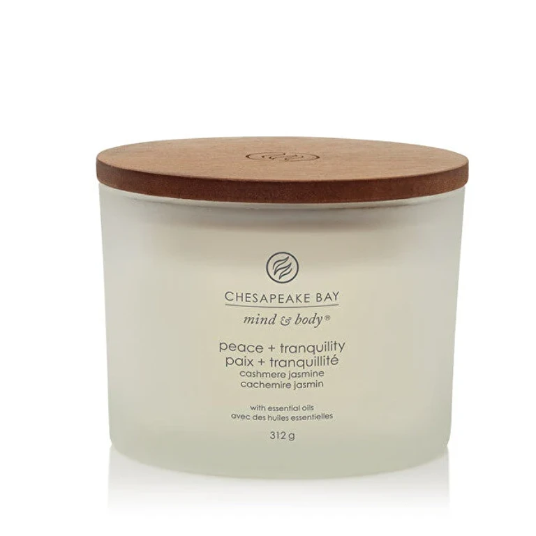 Peace & Tranquility 3-Wick Scented Candle 312g