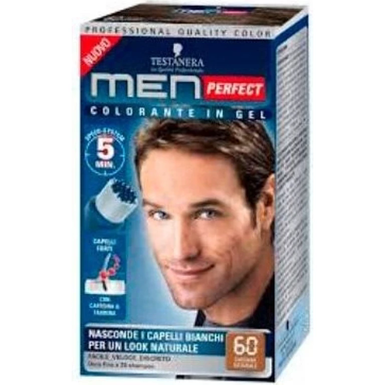 Ammonia-Free Gel Hair Dye Men Perfect N 60 Brown