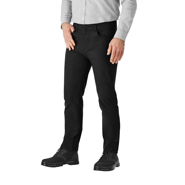 Men's Travel Pant Black 32x30:- Black, 32x30