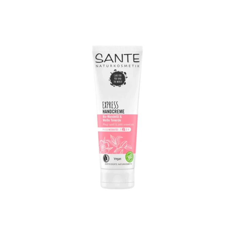 Express Hand Cream White Clay & Almond, 75 ml