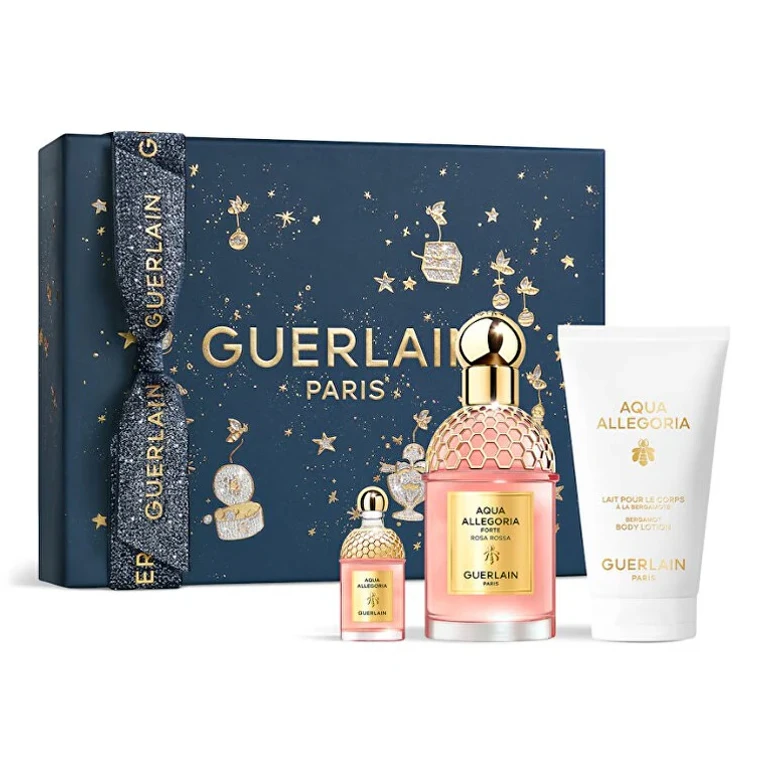 Aqua Allegoria Forte Rosa Rossa - Edp 75 Ml + Body Lotion 75 Ml + Edp 7.5 Ml
