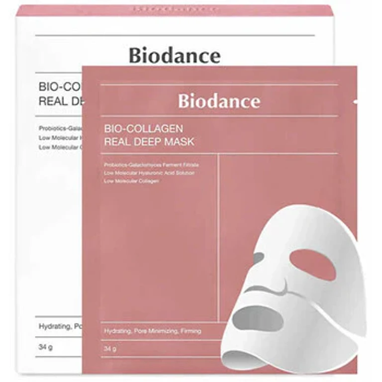 Bio-Collagen Real Deep Collagen Face Mask 4 pieces