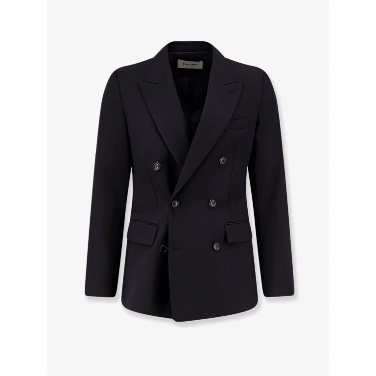 Tailored Wool Blend Blazer