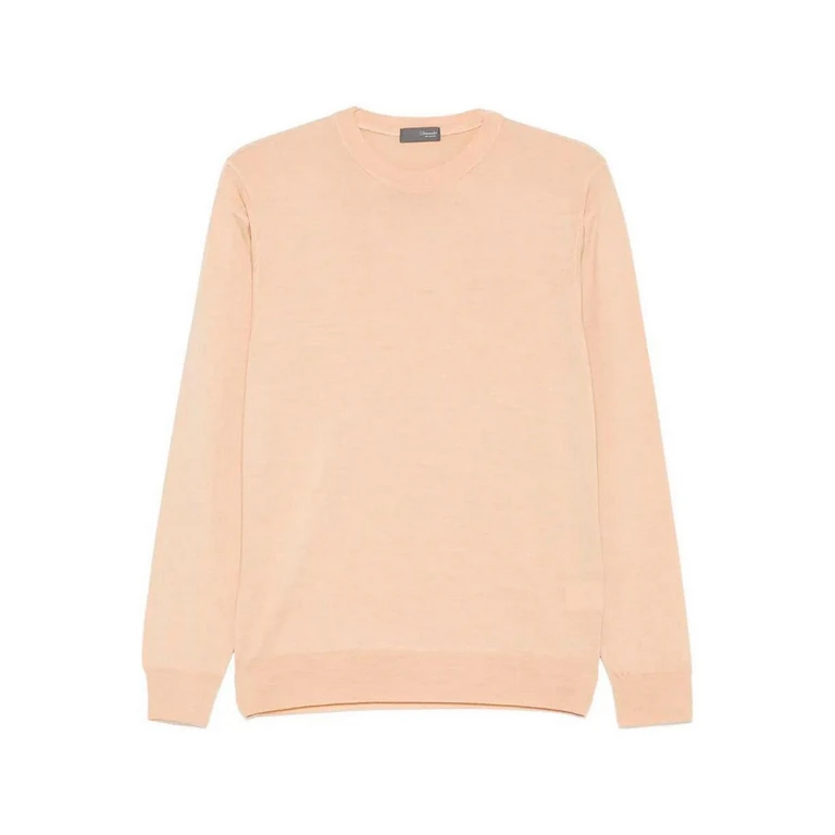 Pull Col Rond - Beige (D0D103A541)