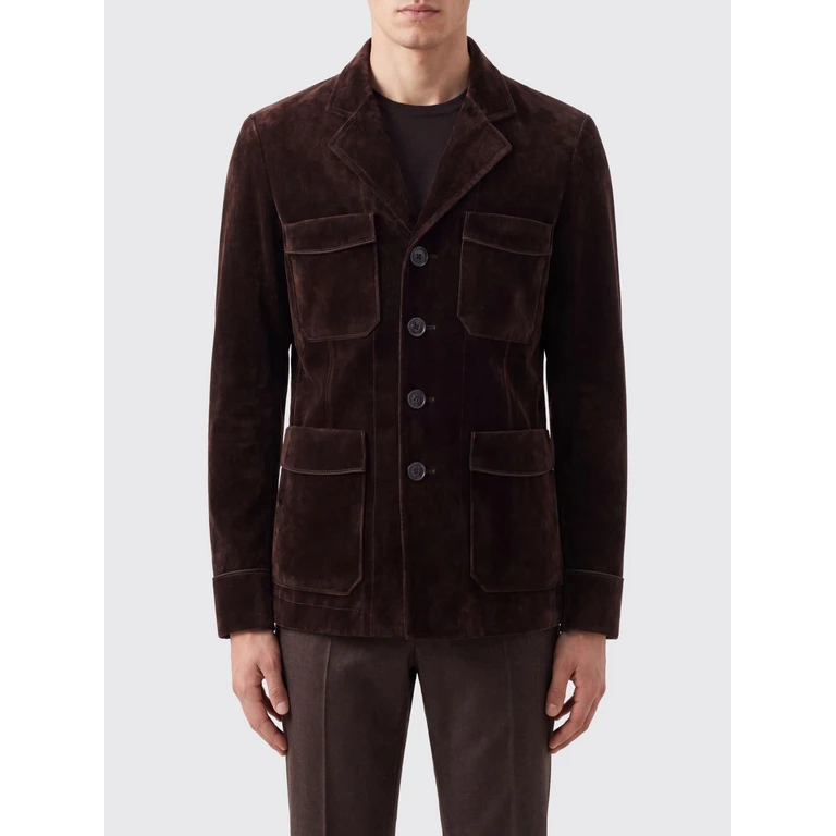 TOM FORD Jacket Men color Brown (OJM032FMC329EEA)