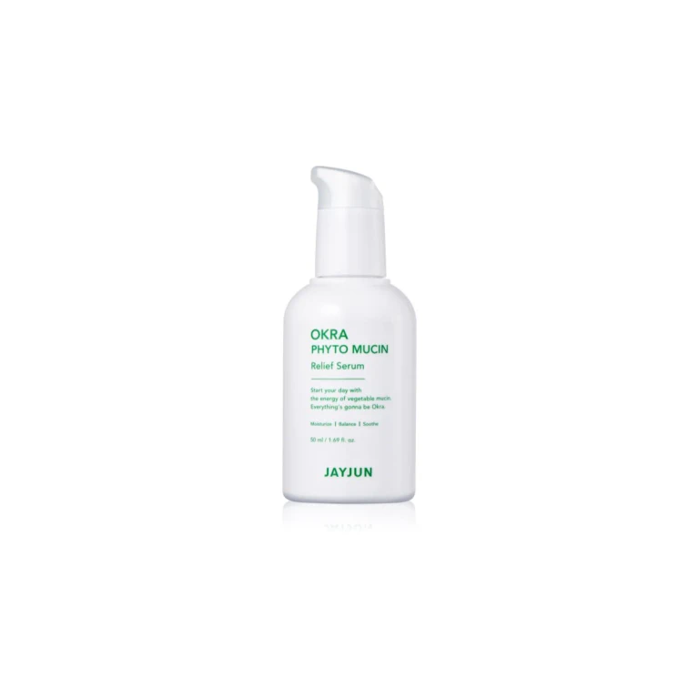 Okra Phyto Mucin Gentle Facial Serum To Soothe And Strengthen Sensitive Skin 50ml