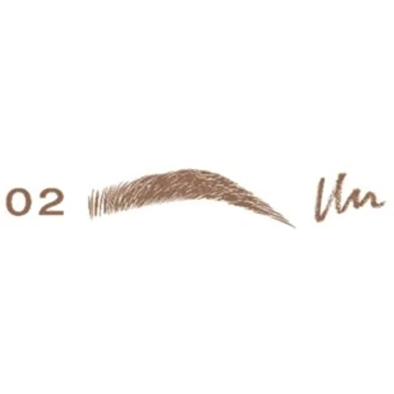 Waterproof Eyebrow Pencil Full Brow Liner - Shade: 02 Medium Brown
