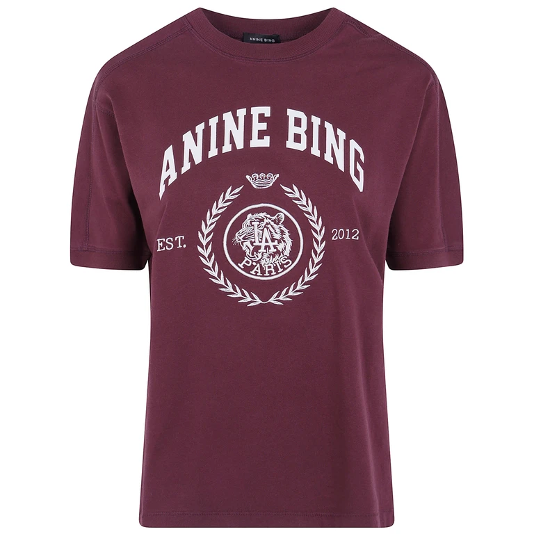 Camiseta ANINE BING Collegiate "Jaylin"