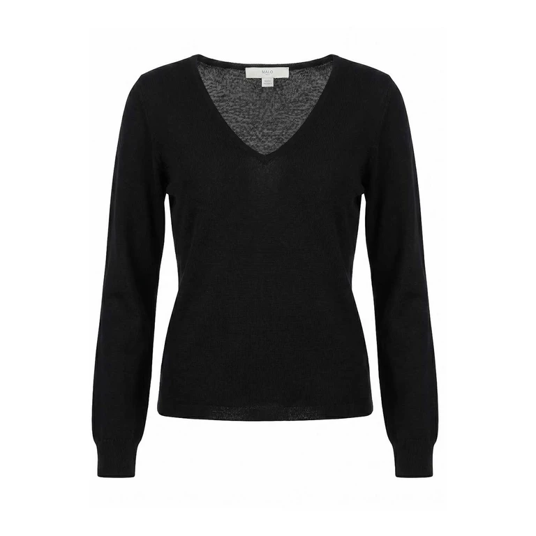 Pull À Col V - Noir (DXB166F8L02E516)