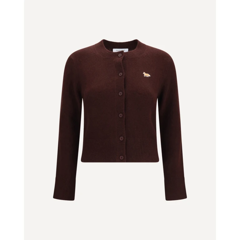 Baby Fox fitted lambswool Cardigan Female L