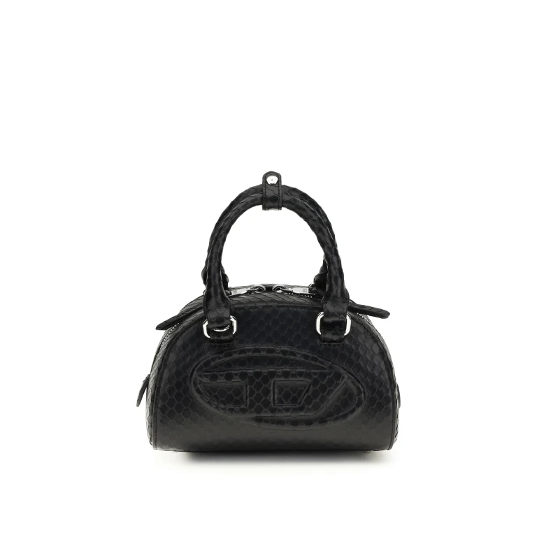 Handbag 1DR Dome Black Leather