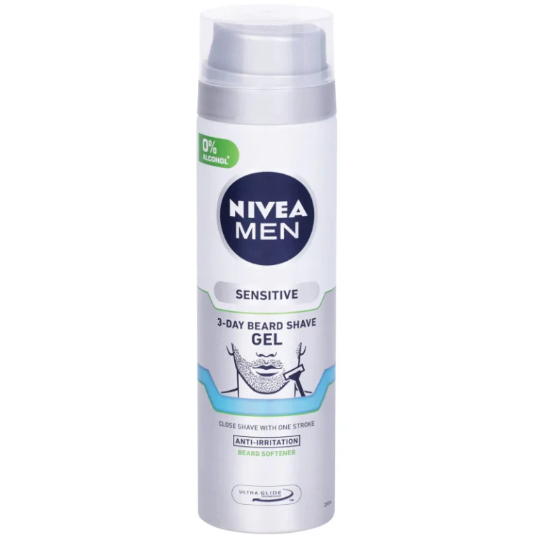 Men Sensitive 3-day beard shaving gel 200 ml