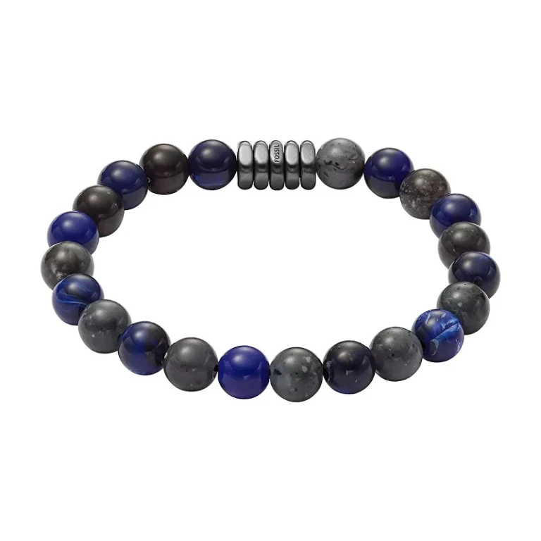 Men's Bracelet with Stacked Acrylic Beads Joa00942060