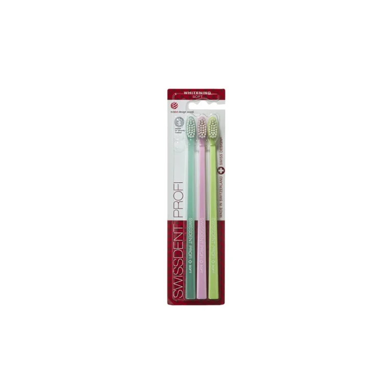 Verbier Cepillo de dientes blanqueador suave 2 + 1 GRATIS