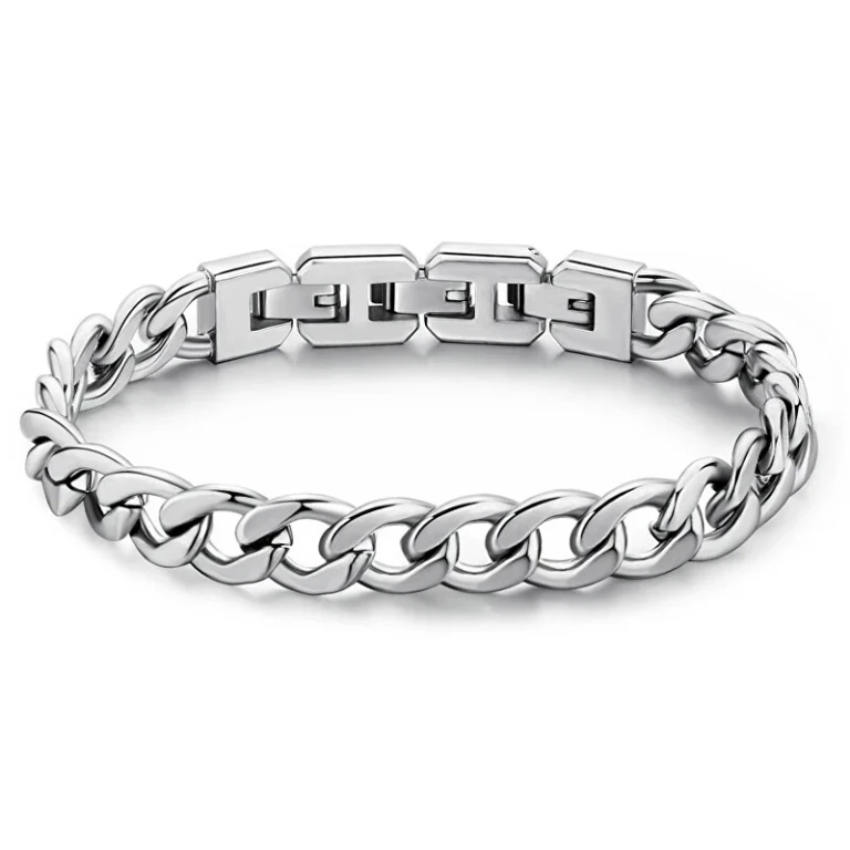 Ink BIK96 Men's Solid Steel Bracelet