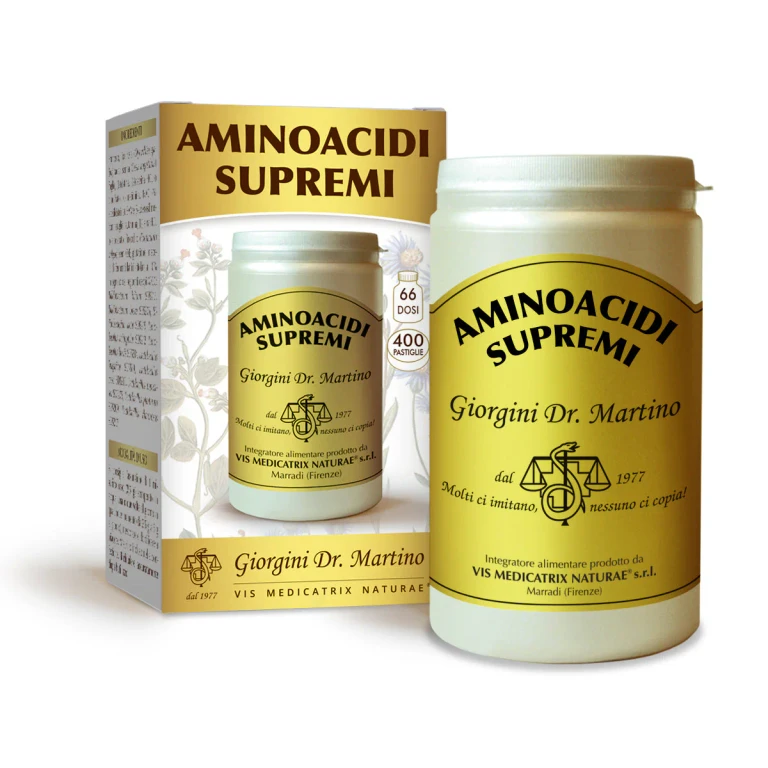Supreme Amino Acids 200g - 400 tablets of 500mg