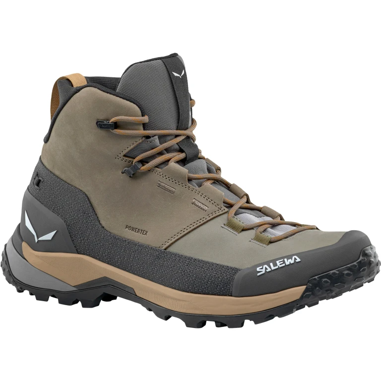 Puez Leather Mid Powertex Shoes - Men's