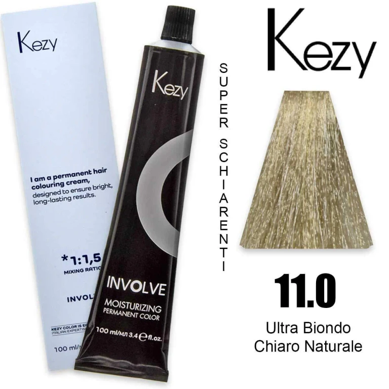 includes color 100 ml ultra light blonde naturale 11.0