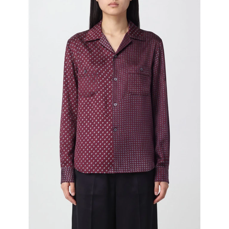 MAISON MARGIELA Shirt Woman color Red (S50DT0083M36040229S)