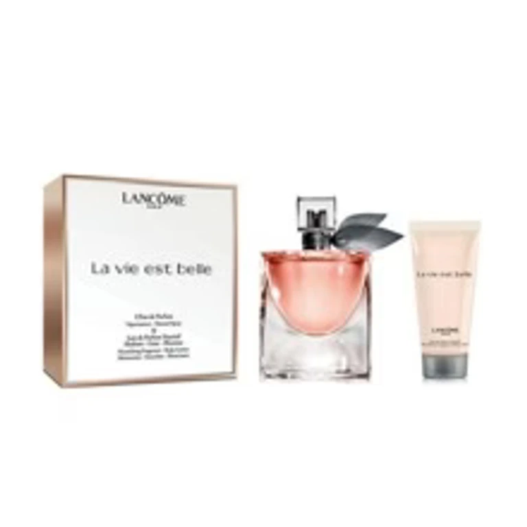 Lancome gift set La Vie Est Belle EDP 30ml body lotion and La Vie Est Belle 50ml 30ml
