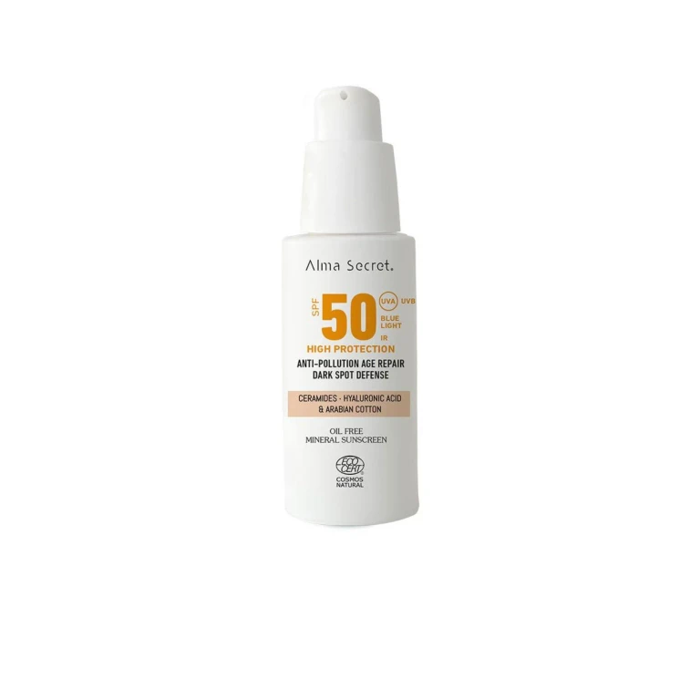 Solar Face Cream With Color Spf50 Sand 50ml