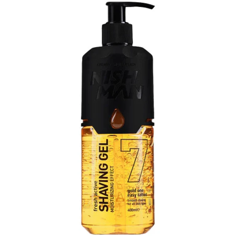 Nishman 7 Gold One shaving gel Easy Tattoo Gel 400ml