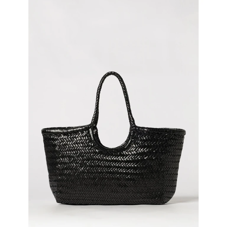 Woven Leather Bag (68822BLACK)
