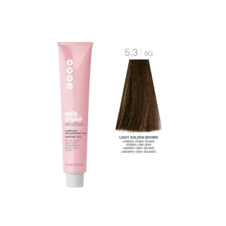 Smoothie Teinture Semi-Permanente 5.3 Blond Doré Clair 100ml
