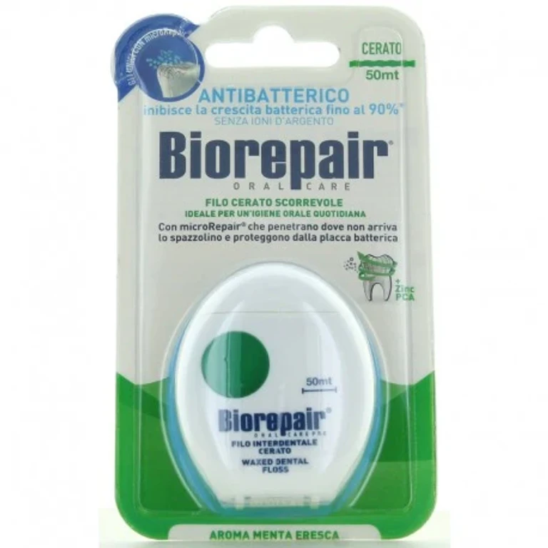 Biorepair Pro Sliding Waxed Thread With Microrepair 50Mt