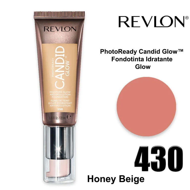 photoready candid glow foundation honey beige 430