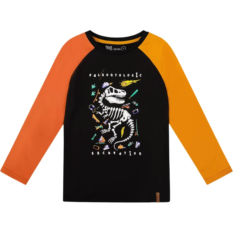 Long Raglan Sleeve Jersey T-Shirt - Big Boy