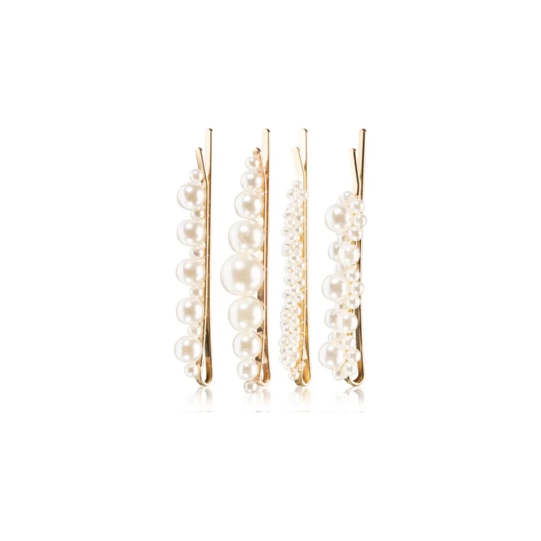 Pearl Clips Hairpins 4pcs