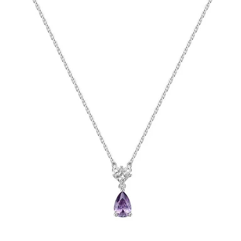 Magic Purple Fantasy Silver Necklace FMP111