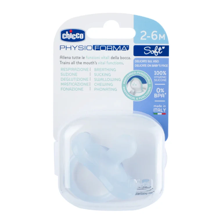 PhysioForma® Soft Pacifier 2-6 MONTHS Blue