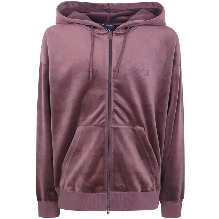 Hoodie Velvet Zip