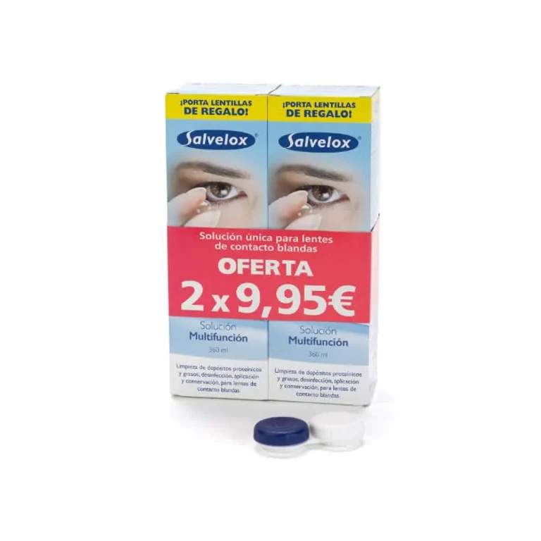 Set Contact Lens Solution 2x360ml
