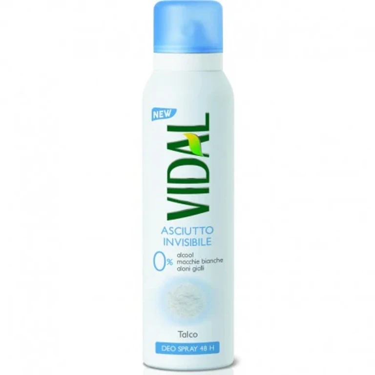 Invisible Dry Talc Spray Deodorant 48H 150 Ml