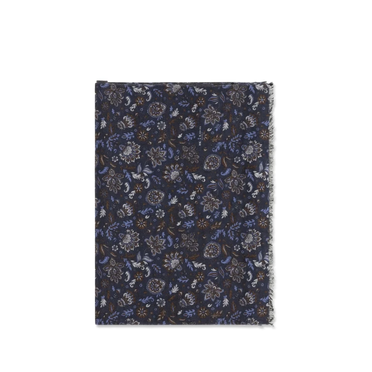 Scarf Paisley Multicolour Silk