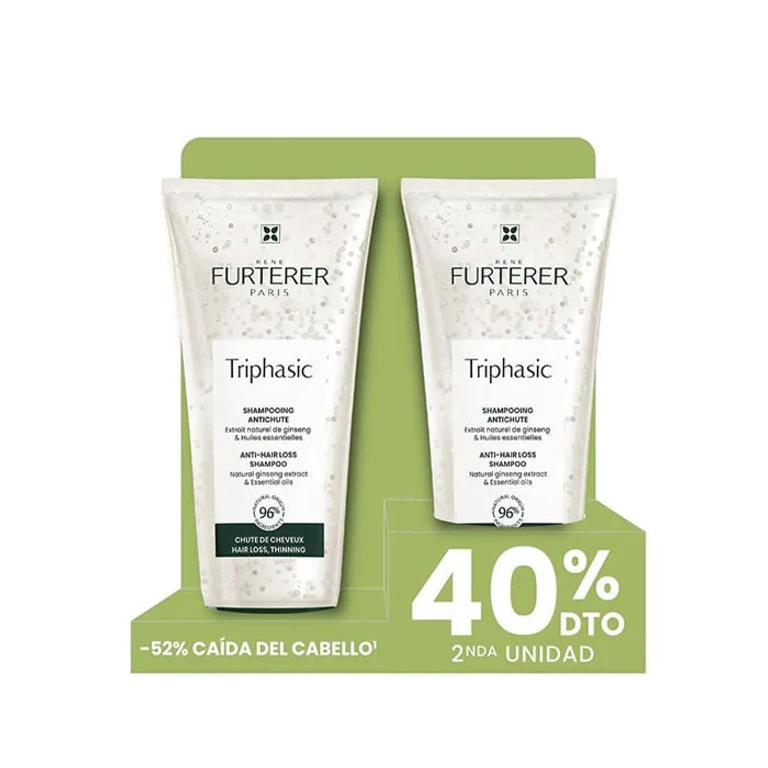 René Furterer Triple-phase anti-hair loss shampoo 2x200ml