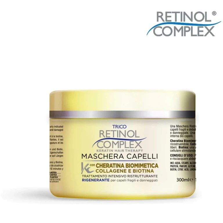 300 ml mask with biomimetic keratin & collagen
