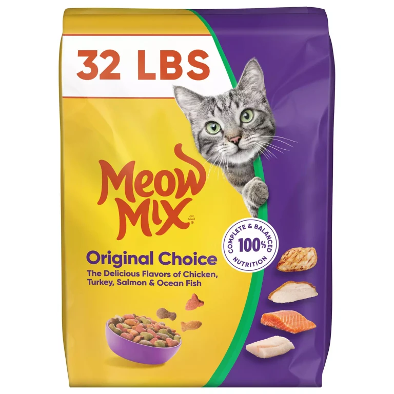 , Original Choice Flavor Adult Dry Cat Food, Heart Healthy & Oral Care Formula, 32 lbs.