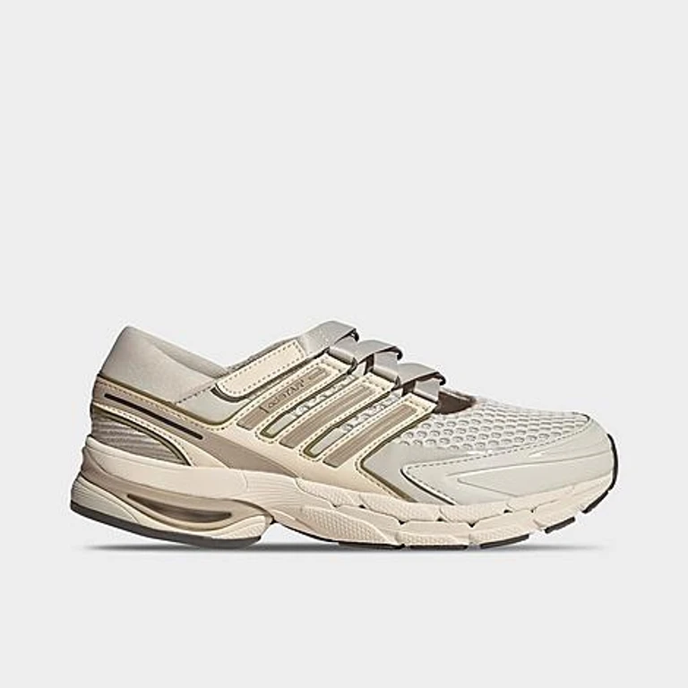 adidas Women's Adistar Control 5 Mary Jane Casual Shoes in Wonder White/Wonder Beige/Alumina Size: 5.0