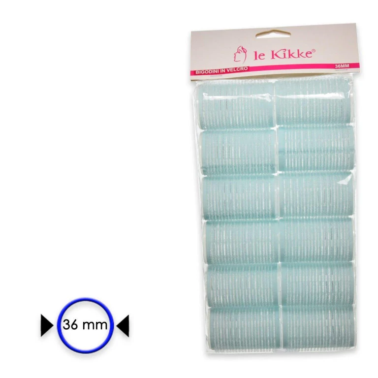 velcro curler in bag 12 pieces diam. 3.6 cm