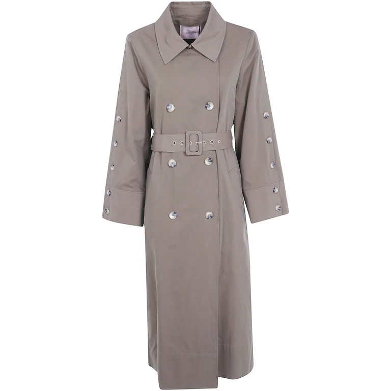 Trench-coat Twinset - Vert