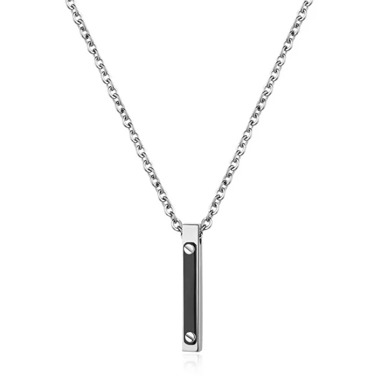 Men's Steel Necklace Current Spd01
