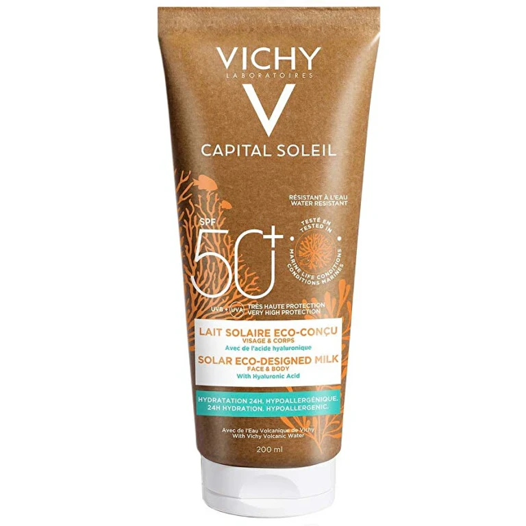 Protective Milk Spf 50+ Capital Soleil (Eco-Design Sunscreen) 200 Ml