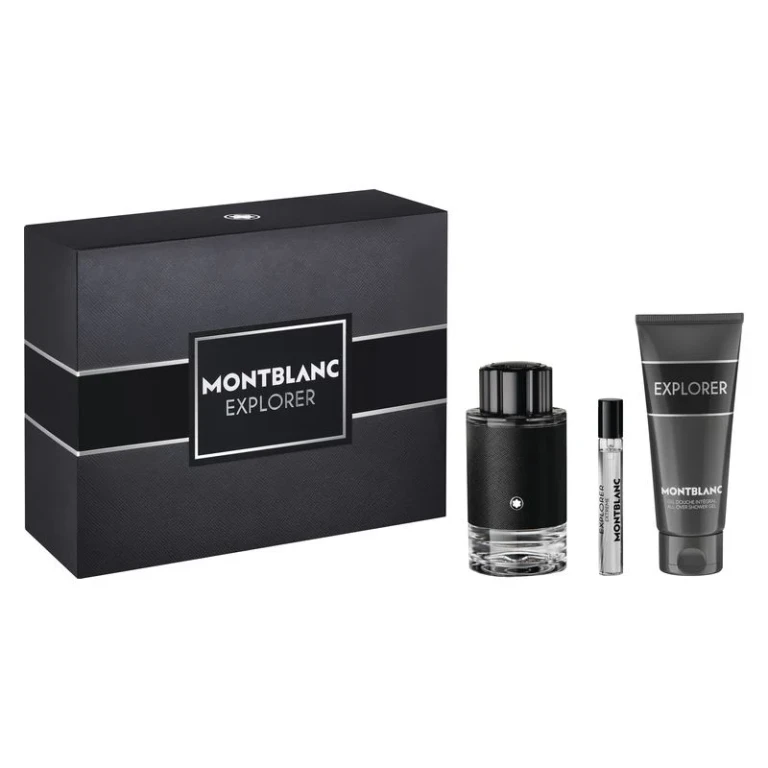 Explorer Eau De Parfum Set Eau De Parfum Spray 100 ML + shower gel 100 ML + Eau De Parfum Spray 7.5 ML