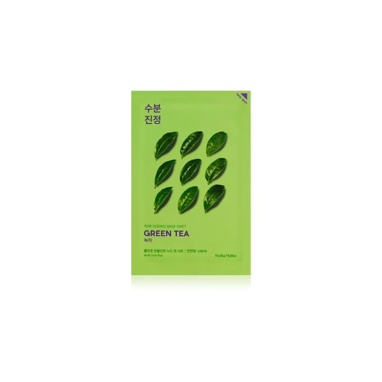 Pure Essence Green Tea Nourishing Sheet Mask For Sensitive And Reddened Skin 23 Ml