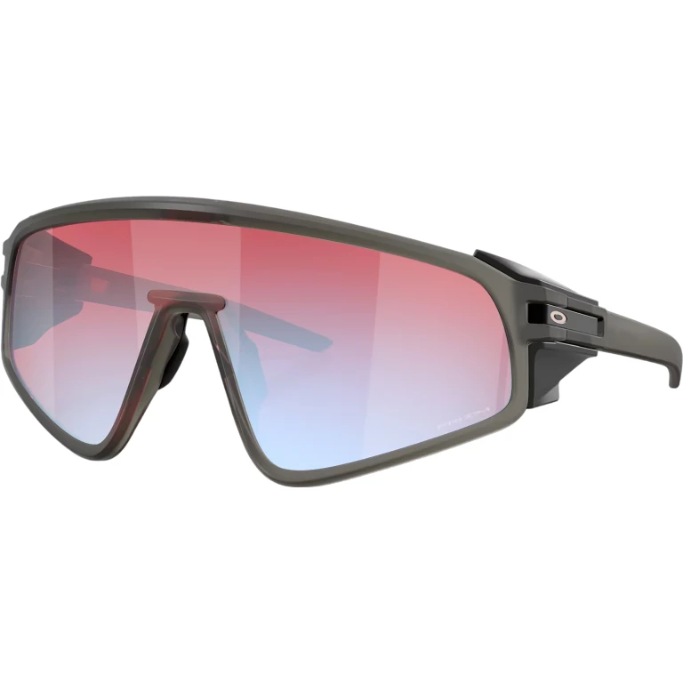 Latch Panel Sunglasses - Matte Grey Smoke - Prizm Snow Sapphire Lens - Unisex