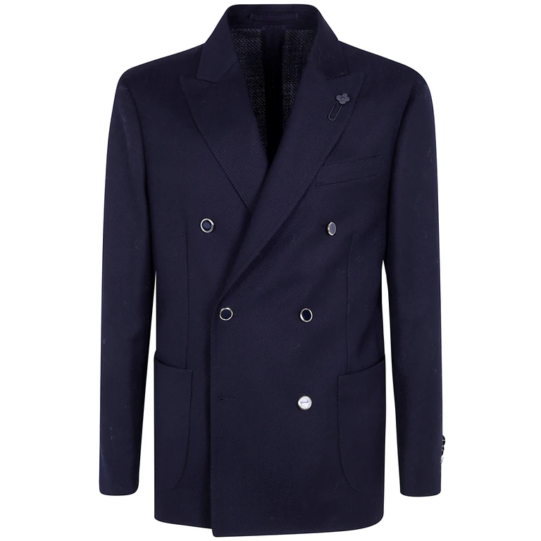 Jacket Wool Blue "Roma"
